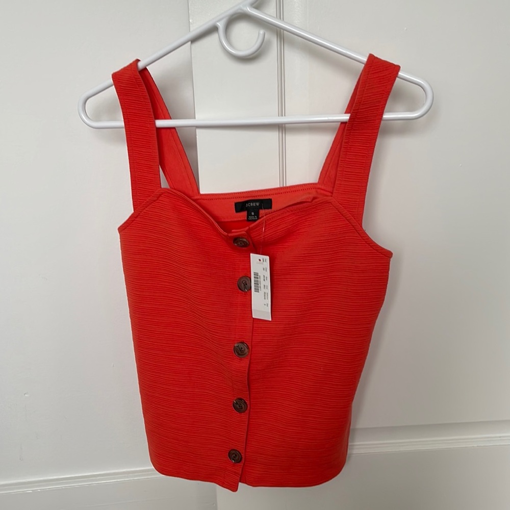 J. Crew size small button-front top NWT